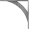 Ekena Millwork Legacy Steel Bracket, Hammered Gray 2"W x 14"D x 14"H BKTM02X14X14LEHGY - alternate 3
